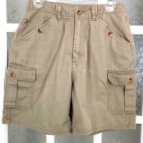 Vintage Pants - Vintage Ungava Khakis Cargo Bermuda